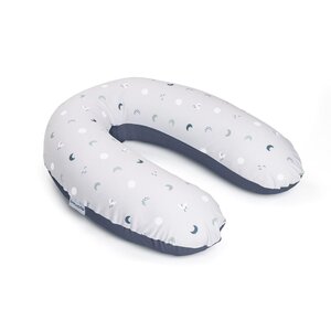 Doomoo Buddy nursing pillow, Blue Grey Moon - Doomoo