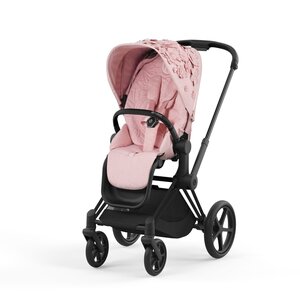 Cybex Priam V4 stroller set Simply Flowers Pale Blush, Frame Matt black - Cybex