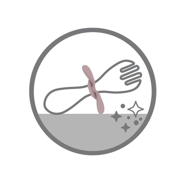 BabyOno Ergonomic utensils for children - BabyOno