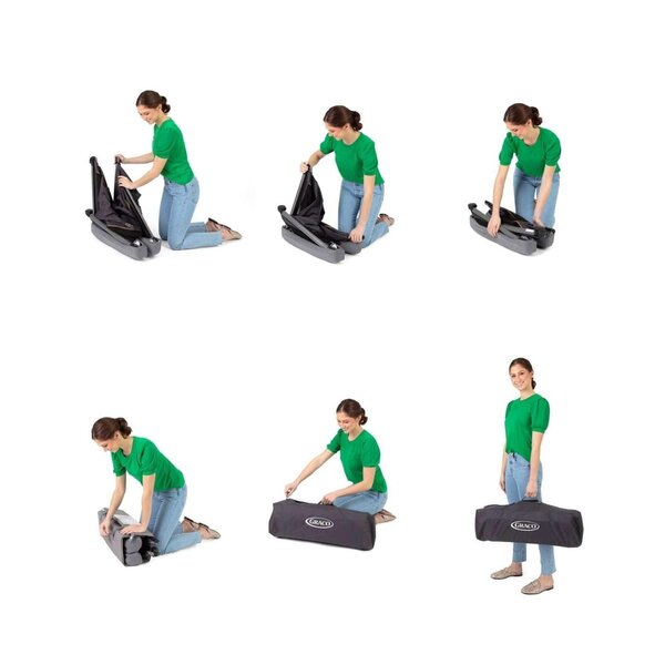 Graco кровать для путешествий Foldlite, Shadow - Graco