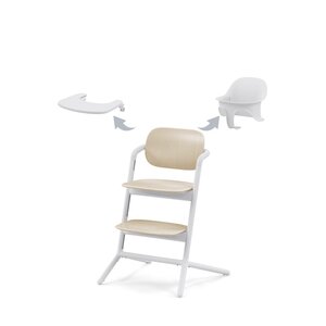 Cybex Lemo 3in1 стульчик для кормления Set Sand White - Cybex