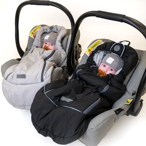 Nordbaby муфта для ног в автокресло Mity Grey - Nordbaby