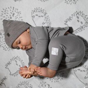 Nordbaby шапка Ribbed Beanie Bren - Nordbaby