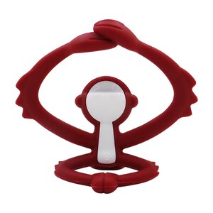 Mombella прорезыватель для зубов Monkey Chimney Red - Mombella
