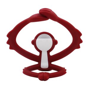 teether Mombella Monkey Chimney Red - Mombella