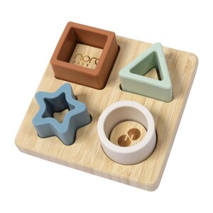 Nordbaby Puzzle board, Blue - Nordbaby