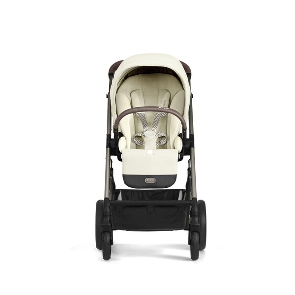 Cybex Balios S Lux kомплект коляски Seashell Beige + Cloud G i-size Plus  - Cybex