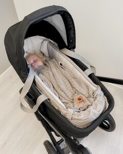 Easygrow Favn Babynest/cot Black - Nordbaby