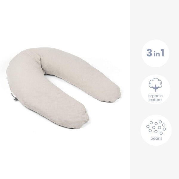 Doomoo подушка для кормления Comfy Big Tetra Almond - Doomoo