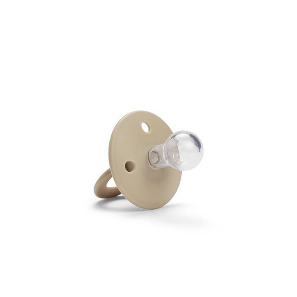 Elodie Details Binky Bundle Silicone 0-6m, Pure Khaki - Elodie Details