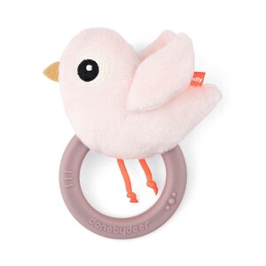 Done by Deer sensory rattle with teether Birdee Powder - Done by Deer