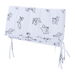 Nordbaby cot bed bumper 360cm, Bumble Fox - Nordbaby