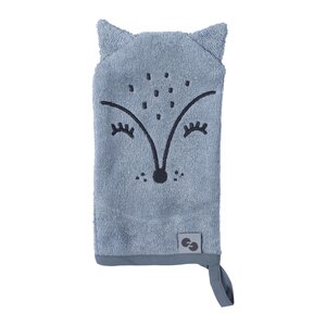 Nordbaby wash cloth Foxoth, Grey Fox - Nordbaby