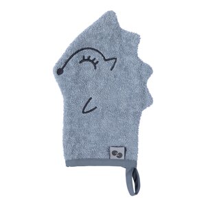 Nordbaby wash cloth Hogoth, Grey Hedgehoge - Nordbaby