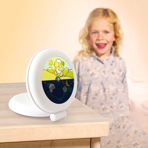 Pabobo nightlight KidSleep Globetrotter White - Pabobo