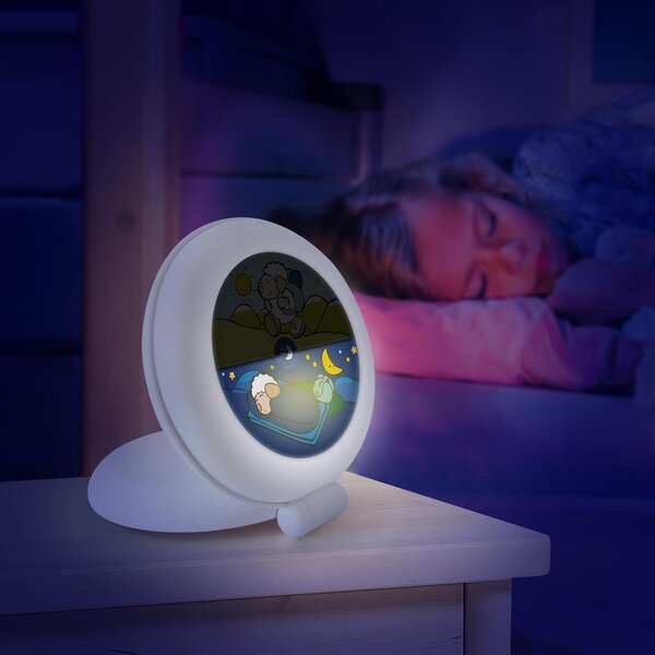 Pabobo nightlight KidSleep Globetrotter White - Pabobo