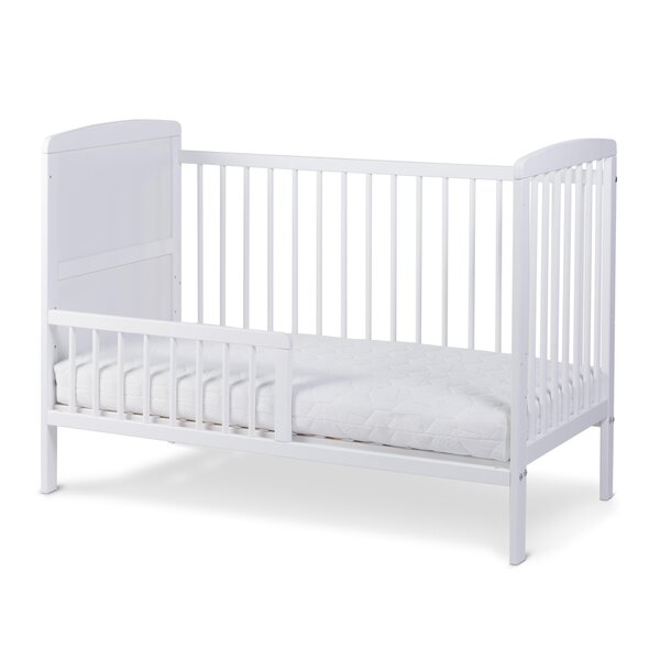 Nordbaby Cot Lemmy 60x120 White - Nordbaby