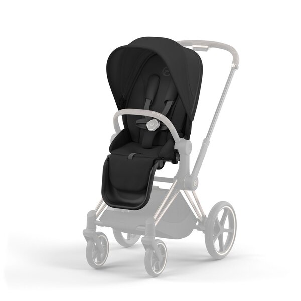 Cybex Priam V4 kомплект коляски Sepia Black, Chrome Brown - Cybex