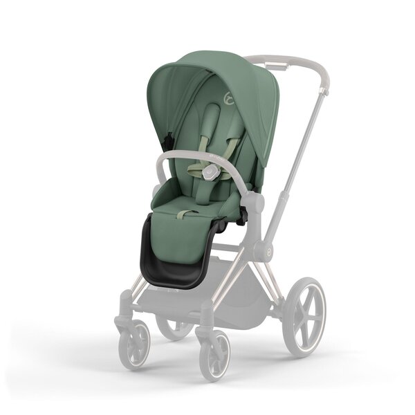 Cybex Priam V4 kомплект коляски Leaf Green, Frame Chrome Black - Cybex