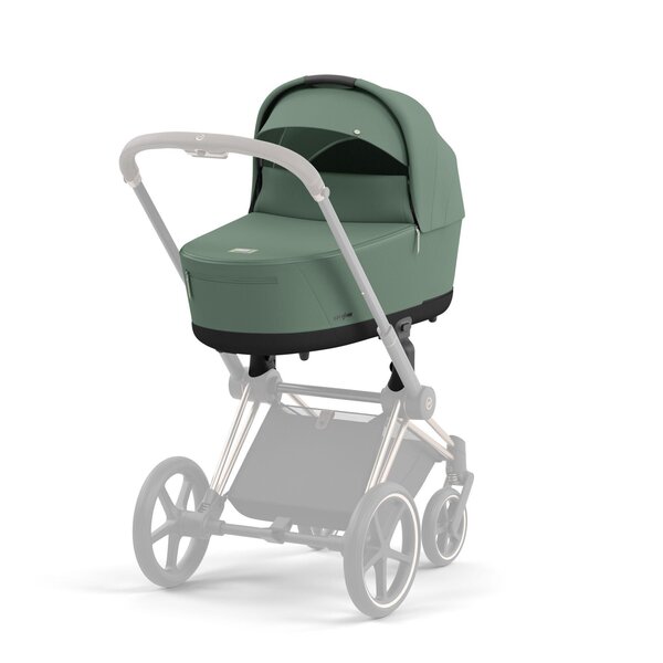 Cybex Priam V4 kомплект коляски Leaf Green, Frame Chrome Black - Cybex