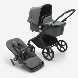 Bugaboo Fox Cub 2in1 kомплект коляски Black/Forest Green - Bugaboo