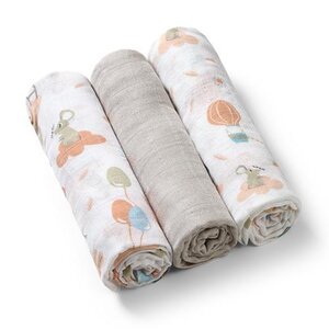 BabyOno bamboo diapers 3pcs, Beige - BabyOno