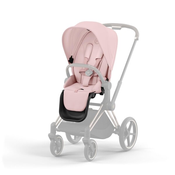Cybex Priam V4 kомплект коляски Peach Pink, Matt Black - Cybex