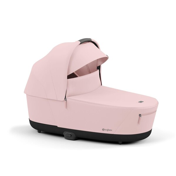 Cybex Priam V4 kомплект коляски Peach Pink, Matt Black - Cybex