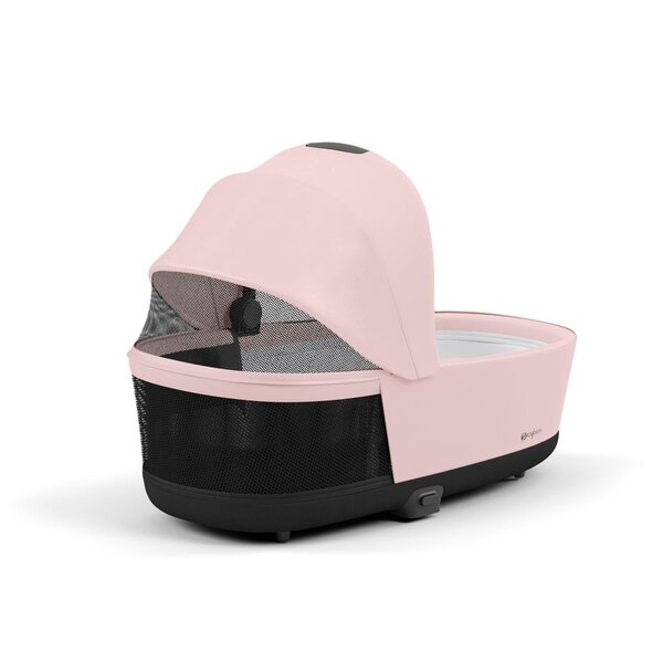 Cybex Priam V4 kомплект коляски Peach Pink, Matt Black - Cybex