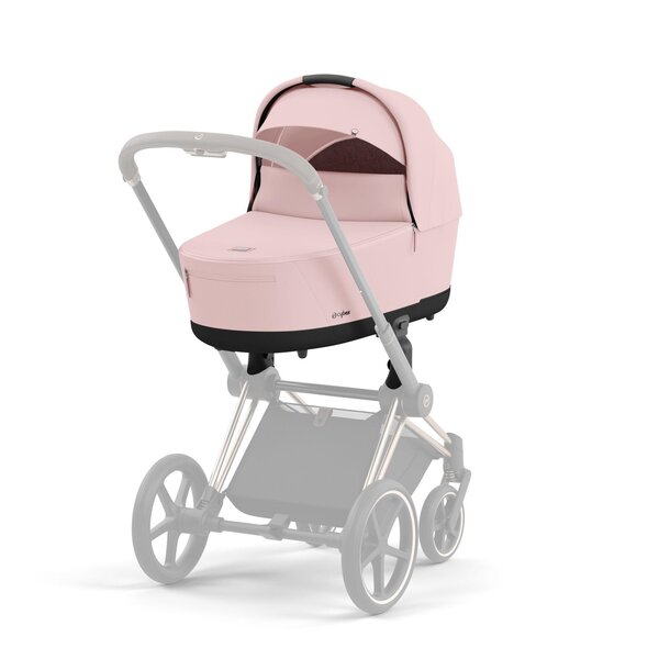 Cybex Priam V4 kомплект коляски Peach Pink, Matt Black - Cybex