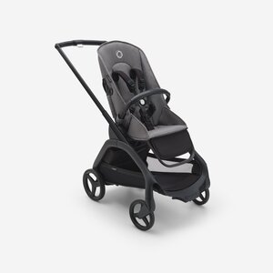 Bugaboo Dragonfly frame with style set Black/Grey Melange - Bugaboo