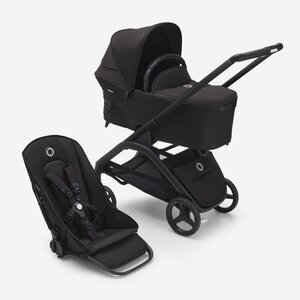 Bugaboo Dragonfly kомплект коляски Midnight Black/Midnight Black/Black - Bugaboo