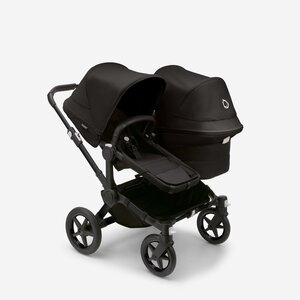 Bugaboo Donkey 5 Duo kомплект коляски Black/Midnight Black, Midnight Black - Bugaboo