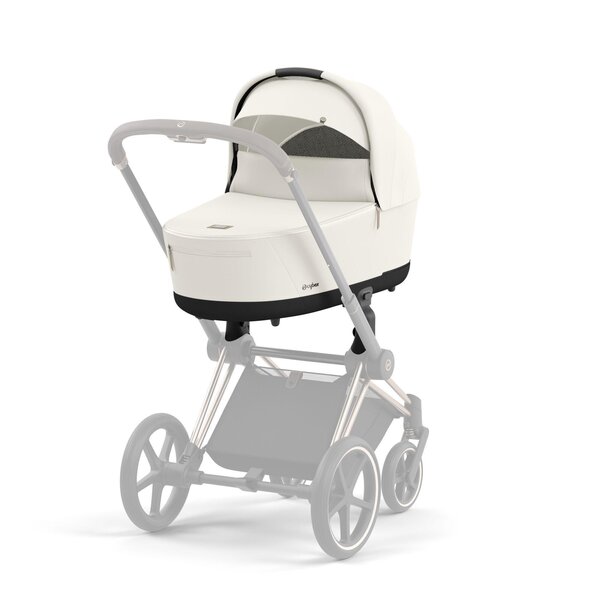 Cybex Priam V4 kомплект коляски Off White, Chrome Brown - Cybex