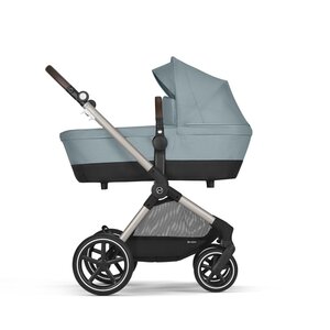 Cybex Eos Lux 2in1 kомплект коляски Sky Blue, taupe frame - ABC Design