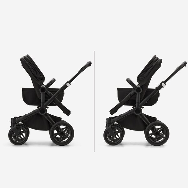 Bugaboo Donkey 5 Mono complete stroller set Black/Desert Taupe - Bugaboo