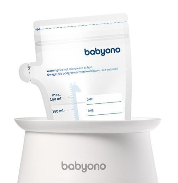 BabyOno Breast milk storage bags 180ml 30pcs - BabyOno