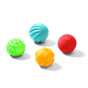 BabyOno sensory balls 4pcs - BabyOno