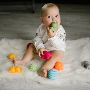 BabyOno sensory balls 6pcs - BabyOno