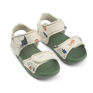 Liewood sandals Blumer Sea creature/Sandy - Liewood