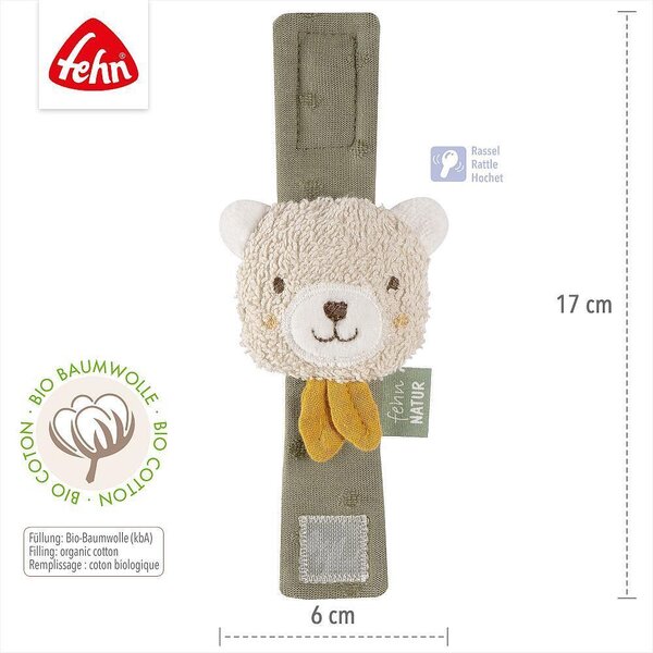 Fehn Wrist rattle Bear - Fehn