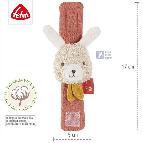 Fehn Wrist rattle Hare - Fehn