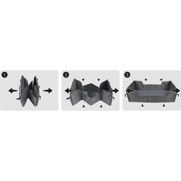 Dooky Traveller Romantic Leaves Black - Dooky