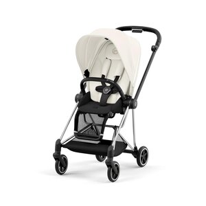 Cybex Mios V3 pastaigu rati Off White, Chrome Black Frame - Cybex