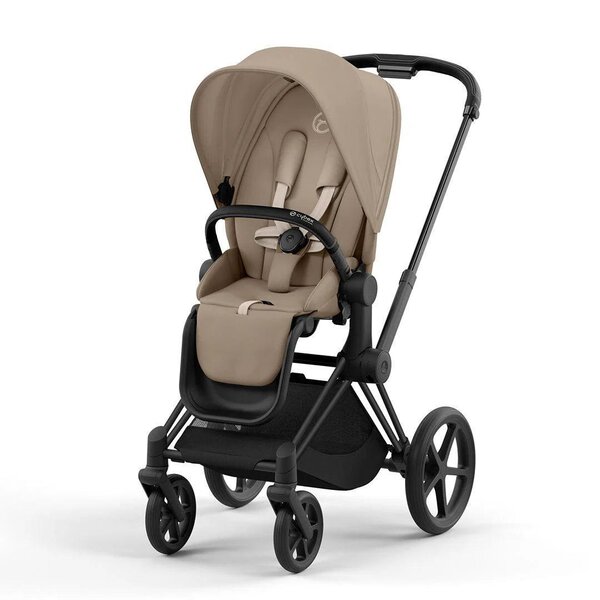 Cybex Priam V4 kомплект коляски Cozy Beige, Matt Black - Cybex