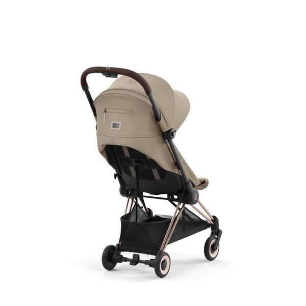 Cybex Coya прогулочная коляска Cozy Beige, rose gold frame - Cybex