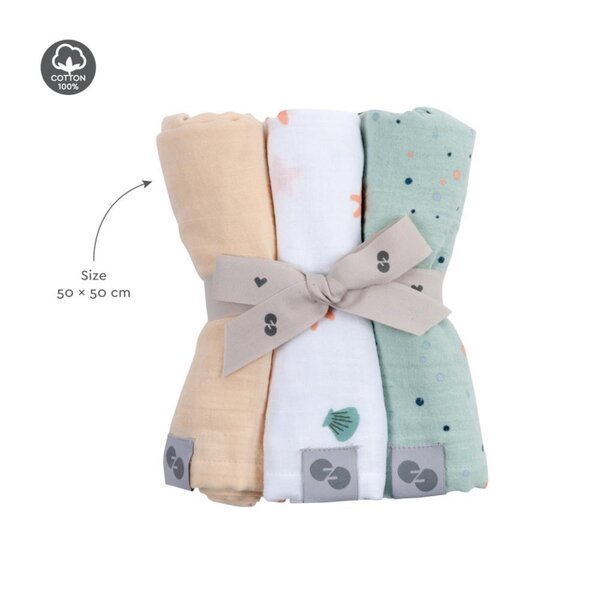 Nordbaby пеленка 3pcs, Burry - Nordbaby
