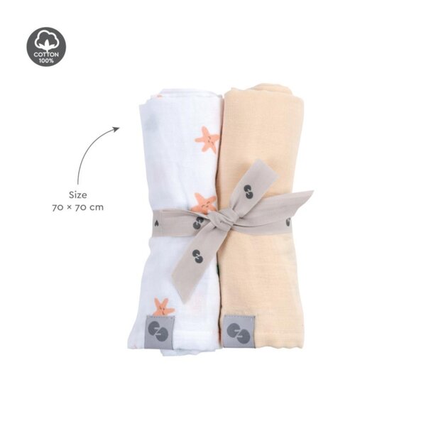 Nordbaby пеленка для пеленания 2pcs, Swatri  - Nordbaby