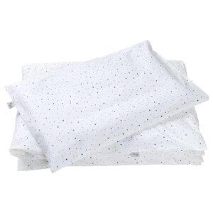Nordbaby комплект постельного белья 100X130cm, White dot - Nordbaby