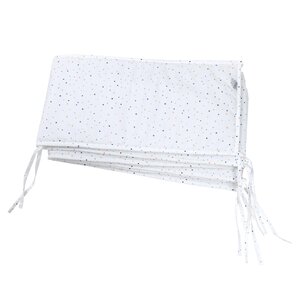 Nordbaby бортик на кроватку white dot - Nordbaby
